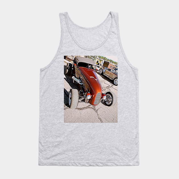 Rare Hot Rods! Tank Top by Hot Rod America